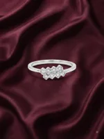 Celestial Chevron Cascade Ring