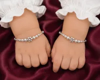 Floral Pearl Baby Kada