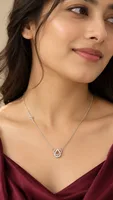 Silver Elegant Heart pandent chain
