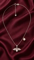 Celestial Bee Pearl Chain