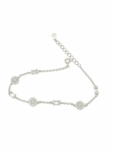 Celeste Floral Link Bracelet
