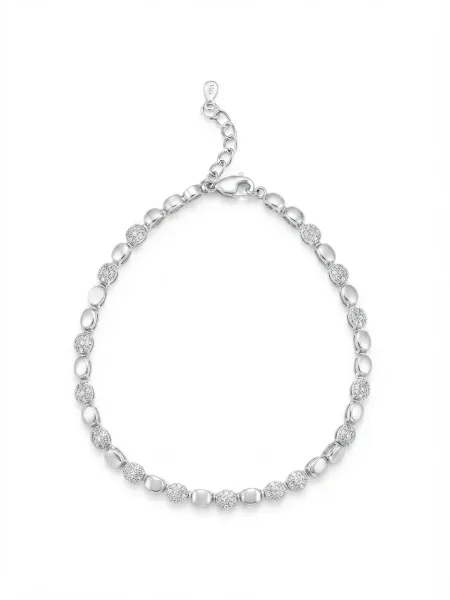 Luna Pavé Bead Bracelet