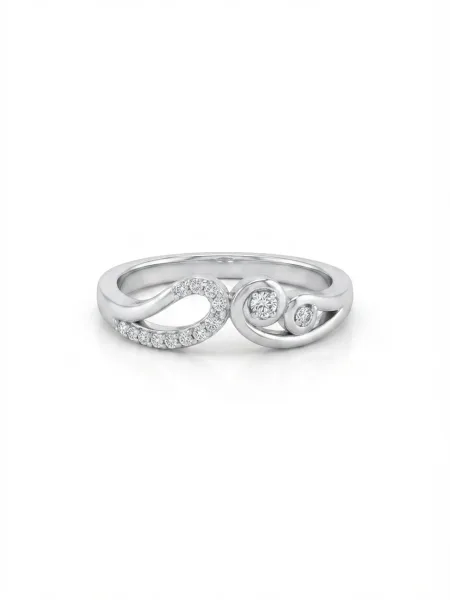 Silvo Élan Infinity Ring