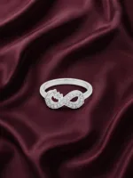 Eternal Infinity Jewellery Pendant with earrings and ring