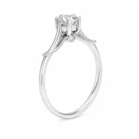 Eternal Infinity Solitaire Ring