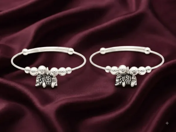 Little Elephant Charm Baby Kada
