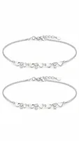 Celestial Evil Eye Charm Anklet