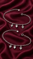 Celestial Butterfly Charm Anklet