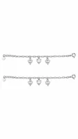 Celestial Butterfly Charm Anklet