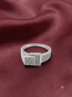 Silver Buckle Ring