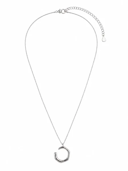 Elegant Open Circle Pendant