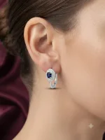 huggie hoop earrings