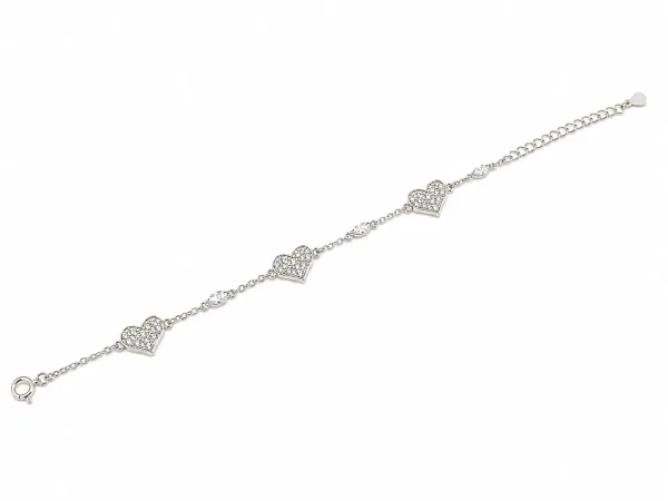 Forever Heart Charm Bracelet