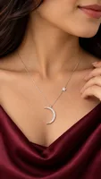 Celestial Crescent & Star Pandat Chain