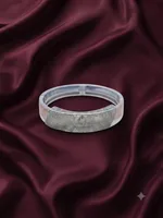 The Diamond-Accented Bangle