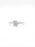 The Crystal Butterfly Ring