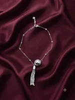 Celeste Orb Tassel Bracelet