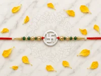 Heritage Swastik Rakhi