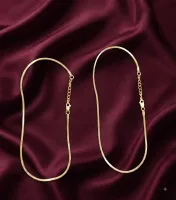 Minimalist Gold Ankle