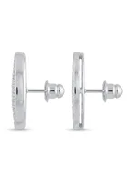 Celestial marquise pave earrings