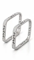 Silver Swirl Bangle