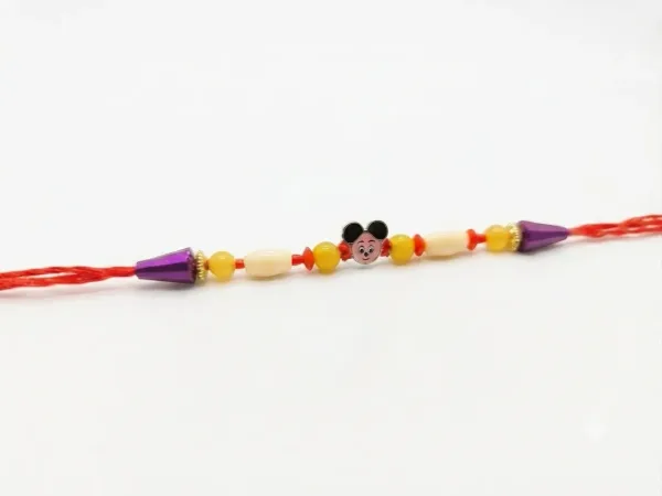 Cheerful Mouse Charm Rakhi