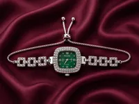 Emerald Luxe Crystal Watch