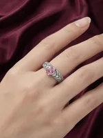 Rosé Vine Ring