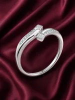 Celestine Split Pavé Ring