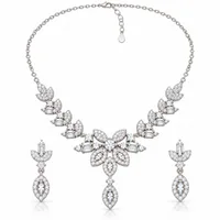 Silver Floral Elegance Set