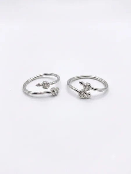 Aether Duo Toe Ring