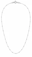 Silver Beaded Thread chain