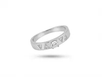 Silver Radiance Ring