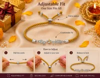Brother Bond silver Rakhi