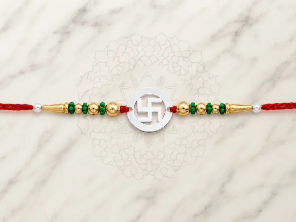 Eternal Swastik Rakhi