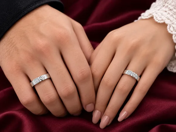 Classic Love Couple Ring