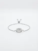 Celeste Halo Slider Bracelet