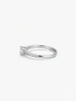 Lumière Baguette Ring