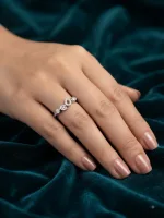 Celestial Teardrop Ring