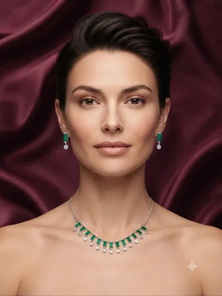 Royal Emerald Necklace