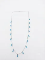 Azure Cascade Necklace