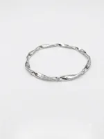 Wave Hinged Bangles