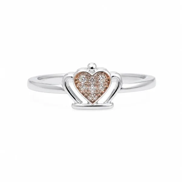 Sparkling Heart Love Ring
