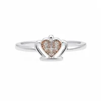 Sparkling Heart Love Ring