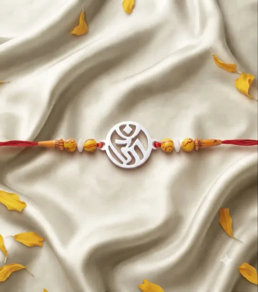 Spiritual Om Charm Rakhi