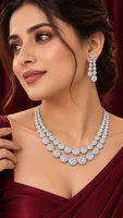 Regal Radiance Crystal Jewellery Set