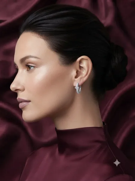 Serenade Sparkle Hoops