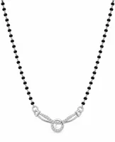 Radiant Circle Curve 925 Sterling Silver Mangalsutra