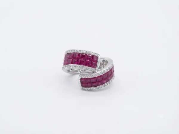 Ruby Royale Hoops