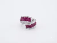 Ruby Royale Hoops